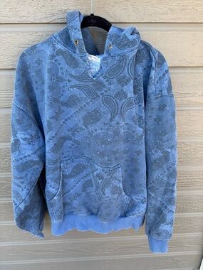 Free People We the Free It’s a Vibe Printed Hoodie Size XS
